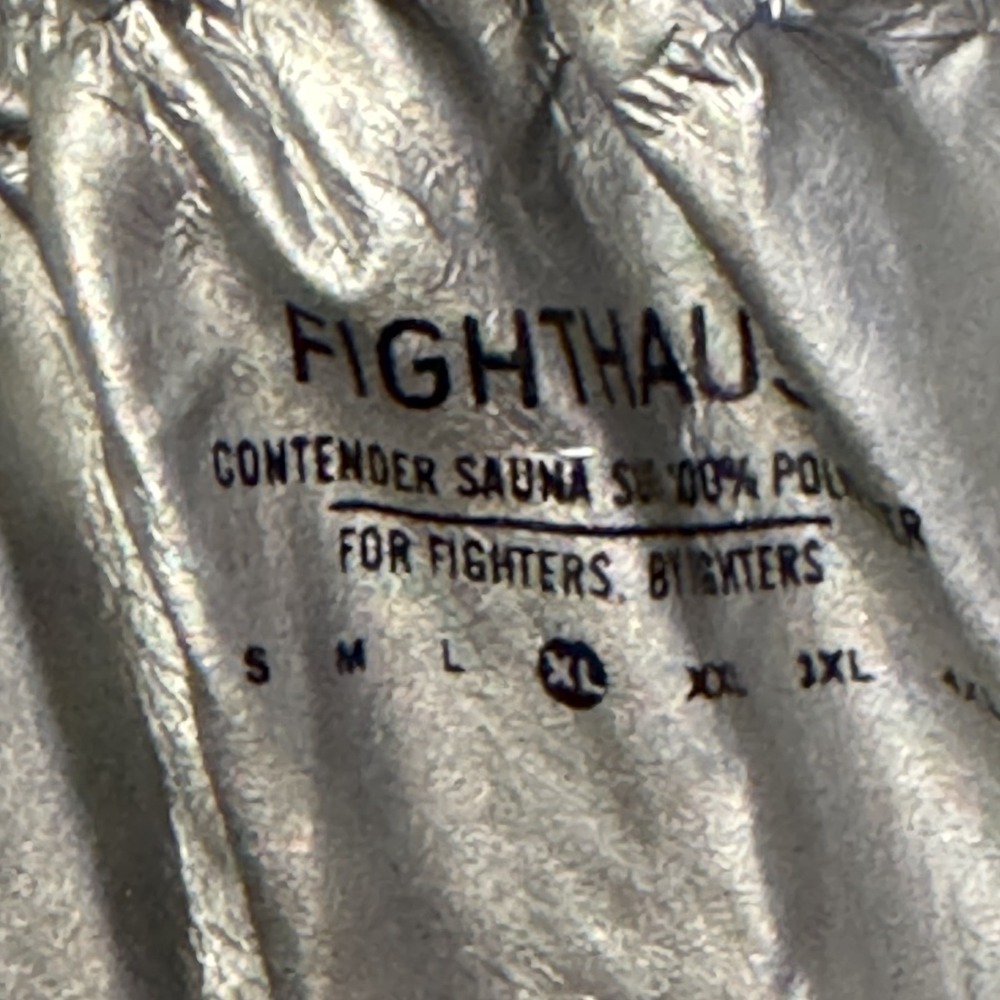 Fighthaus Women's Sauna Suit Pullover Performance‎ Weight Loss Training Gray XL - Picture 7 of 11